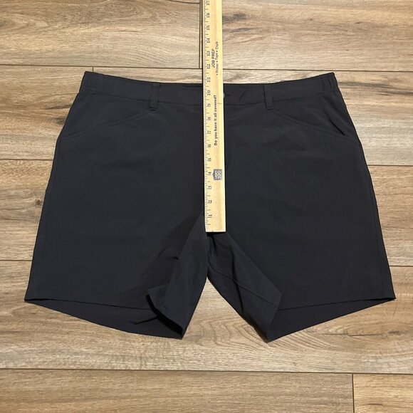 OOBE Uniform Shorts SZ 10 Gray Pockets Elastic Waist Stretch Lightweight Outdoor - Picture 5 of 11